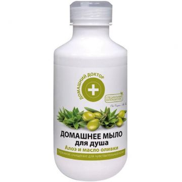 Sapun lichid dus aloe ulei masline curatare delicata piele sensibila 500ml - DR CASEI