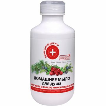 Sapun lichid dus merisor ulei ienupar nutritie vitaminizare piele uscata 500ml - DR CASEI