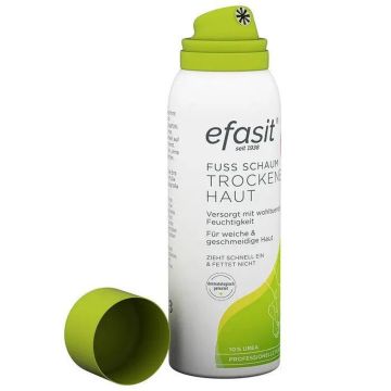 Spuma pentru picioare si piele uscata cu 10% uree, 125ml, Efasit