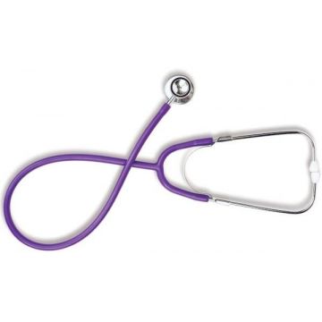 Stetoscop cu cap dublu culoare violet WS-2, 1 bucata, B.Well