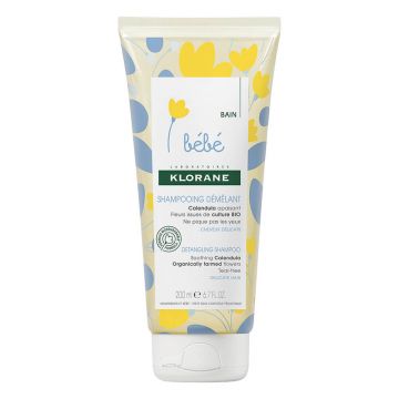 Șampon delicat pentru descurcarea părului, 200 ml, Klorane Bebe