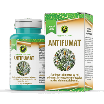 Antifumat, 60 capsule, Hypericum