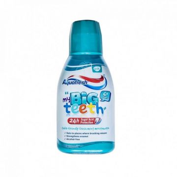 Apă de gură Big Teeth Mint Aquafresh, 300 ml, Gsk