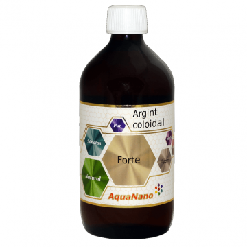 Argint coloidal Forte 30 ppm AquaNano, 500 ml, Sc Aghoras Invent