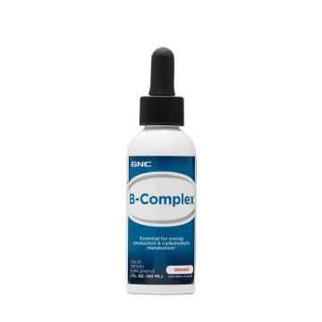 B-COMPLEX Lichid aroma de portocală (705815), 60 ml, GNC