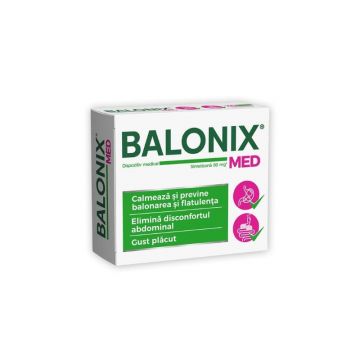 Balonix Med, 20 comprimate masticabile, Fiterman Pharma
