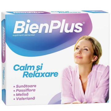 Bien Plus Calm și Relaxare, 10 capsule, Fiterman Pharma