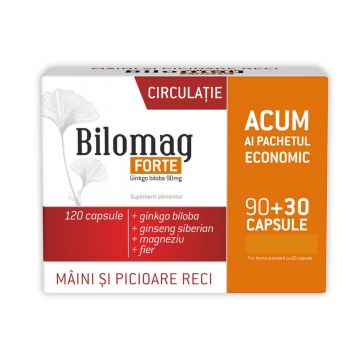 Bilomag forte Circulație, 120 capsule, Zdrovit