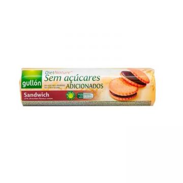 Biscuiți cu cremă de ciocolata, 250 g, Gullon