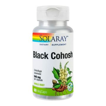 Black Cohosh 540 mg Solaray, 60 capsule, Secom