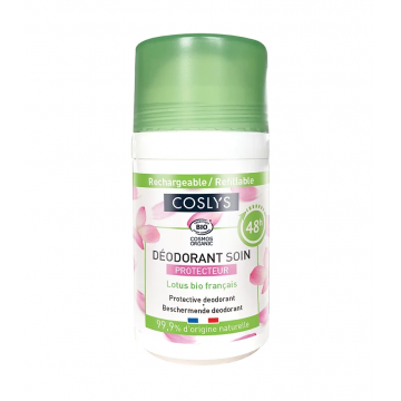 Deodorant bio protector cu parfum de flori de lotus, 50ml, Coslys