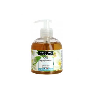 Sapun lichid si gel de dus bio de Marsilia cu flori de portocal, 300ml, Coslys