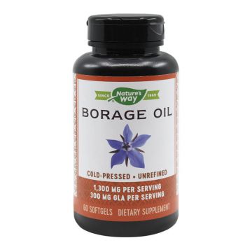 Borage 1300 mg EfaGold Nature's Way, 60 capsule, Secom