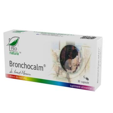 Bronchocalm, 30 capsule, Pro Natura