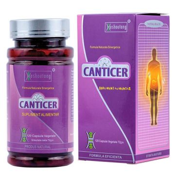 Canticer, 120 capsule vegetale, Qingdao Heshoutang 