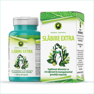 Capsule slǎbire extra, 60 capsule, Hypericum