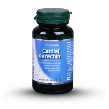 Cartilaj de rechin, 60 capsule, Dvr Pharm