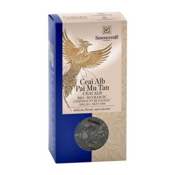 Ceai alb bio Pai Mu Tan, 40 g, Sonnentor