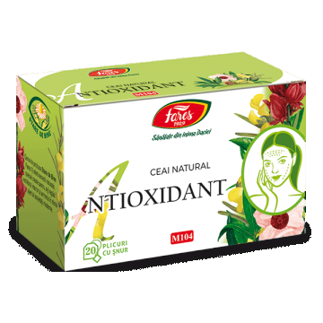 Ceai Antioxidant, 20 plicuri, Fares