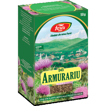 Ceai Armurariu fructe, D45, 50 g, Fares