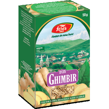 Ceai de Ghimbir, D135, 50 g, Fares