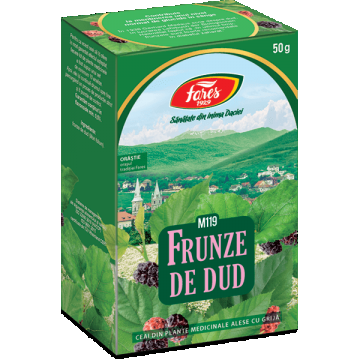 Ceai Dud frunze, M119, 50 g, Fares