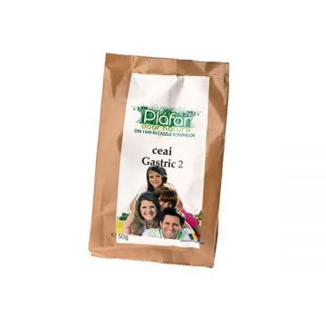 Ceai gastric 2, 50 g, Plafar
