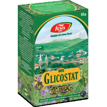 Ceai Glicostat M96, 50 g, Fares