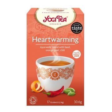 Ceai Heartwarming, 17 plicuri, Yogi Tea