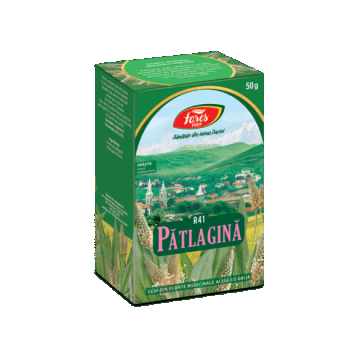 Ceai Pătlagină frunze, R41, 50 g, Fares
