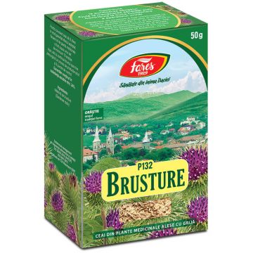 Ceai radacina de brusture, P132, 50 g, Fares