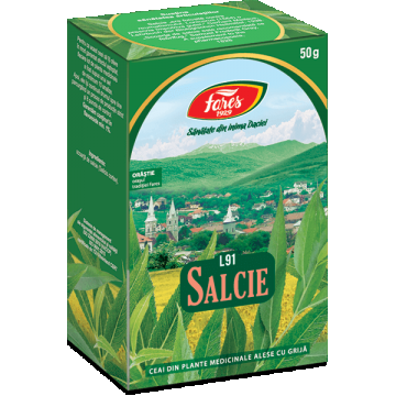 Ceai Salcie scoarta, L91, 50 g, Fares