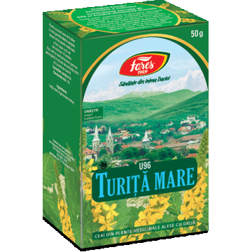 Ceai Turită Mare iarbă, U96, 50 g, Fares