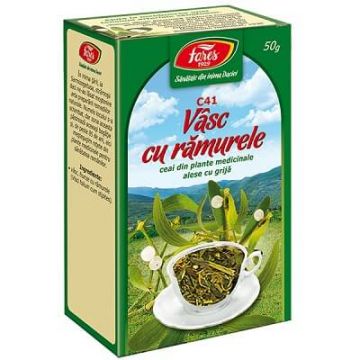 Ceai Vâsc cu rămurele C41, 50 g, Fares