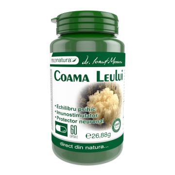 Coama Leului, 60 capsule, Pro Natura