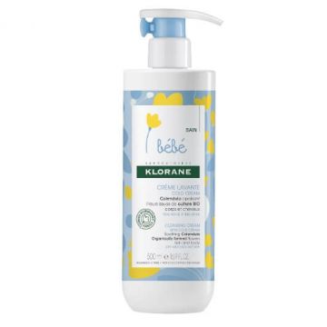 Cremă de curățare cu Cold Cream, 500 ml, Klorane Bebe