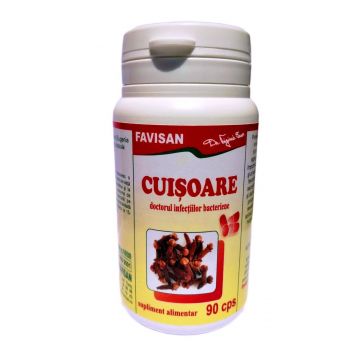 Cuișoare, 90 capsule, Favisan