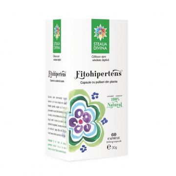 Fitohipertens, 60 capsule, Steaua Divină