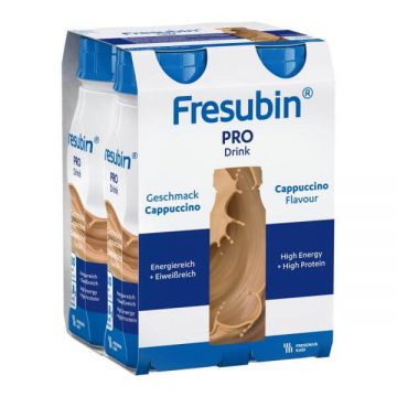 Fresubin Protein Energy cu aromă de cappuccino, 4 x 200 ml, Fresenius Kabi