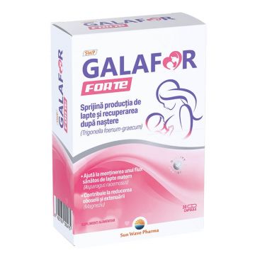 Galafor Forte, 30 capsule, Sun Wave Pharma
