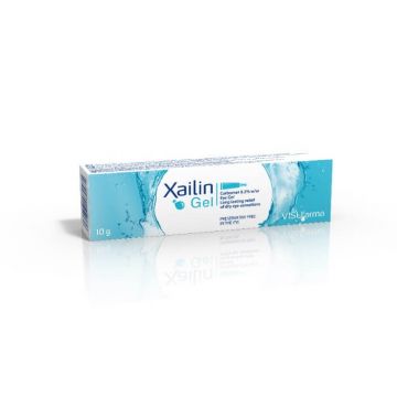 Gel lubrifiant Xailin pentru ochi, 10 g, Visufarma