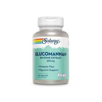 Glucomannan 600 mg Solaray, 100 capsule, Secom