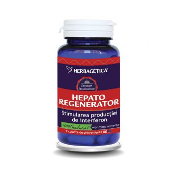 Hepato Regenerator, 60 capsule, Herbagetica