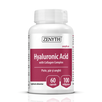 Hyaluronic Acid with Collagen Complex, 60 capsule, Zenyth