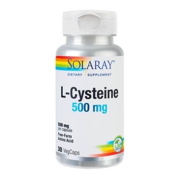 L-Cysteine 500 mg Solaray, 30 capsule, Secom