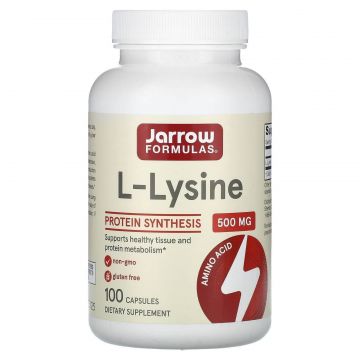 L-Lysine 500mg Jarrow Formulas, 100 capsule, Secom
