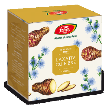 Laxativ cu fibre, 15 plicuri, Fares