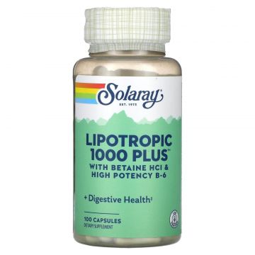 Lipotropic 1000 Plus Solaray, 100 capsule, Secom