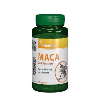 Maca 500 mg, 90 capsule, Vitaking