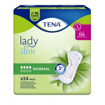 Absorbante pentru incontinenta Lady Normal, 24 bucati, Tena